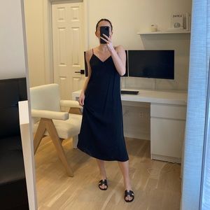 Cuyana Silk Midi Dress